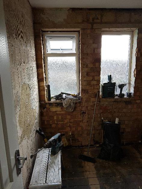 Bathroom Refurbishment Ashford DURING