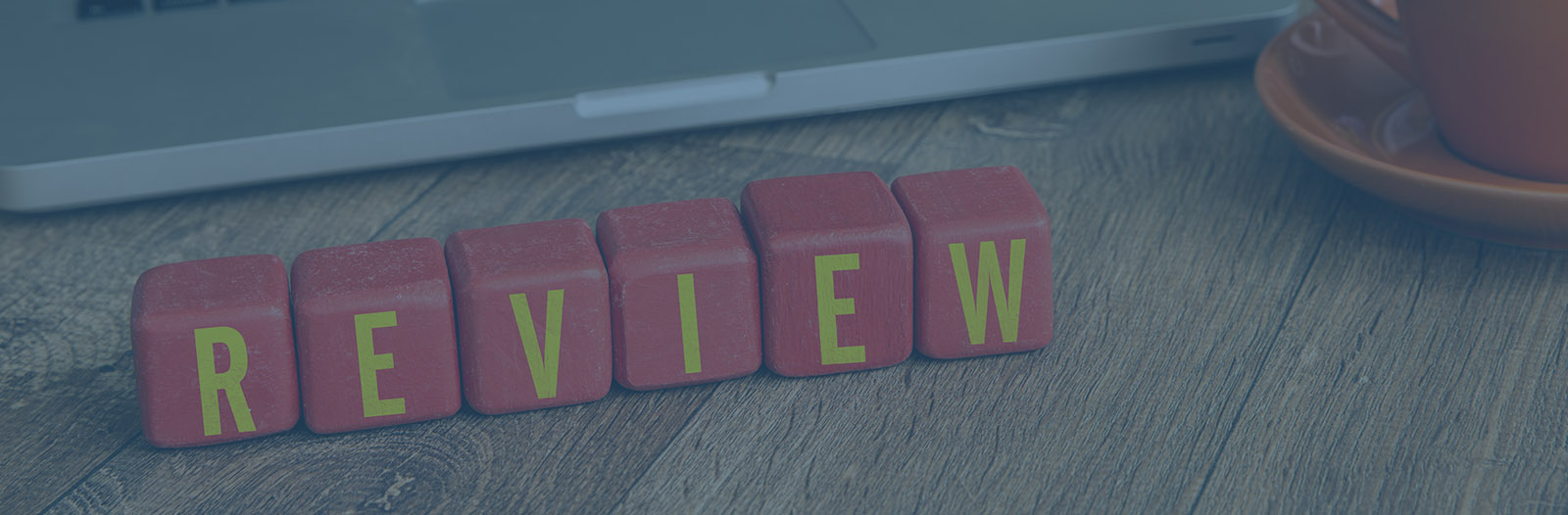 Reviews page header